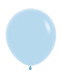 Balony lateksowe Sempertex, Pastel Matte Blue, 45cm, 25 szt.
