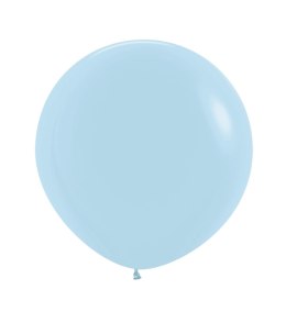 Balony lateksowe Sempertex, Pastel Matte Blue, 60cm, 10 szt.