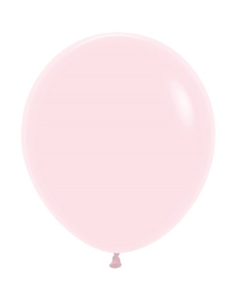 Balony lateksowe Sempertex, Pastel Matte Pink, 45cm, 25 szt.