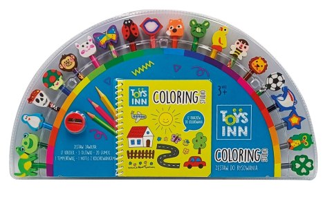 Kredki Z Gumkami 20 szt | Toys Inn