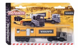 Majorette: Ciężarówki budowlane VOLVO, 3 rodz.