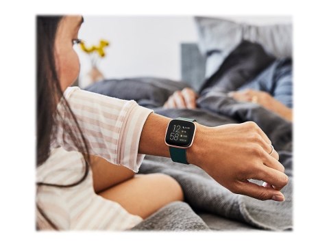 Versa 2 | Inteligentny zegarek | NFC | OLED | Ekran dotykowy | Monitorowanie aktywności 24/7 | Wodoodporny | Bluetooth | Wi-Fi |