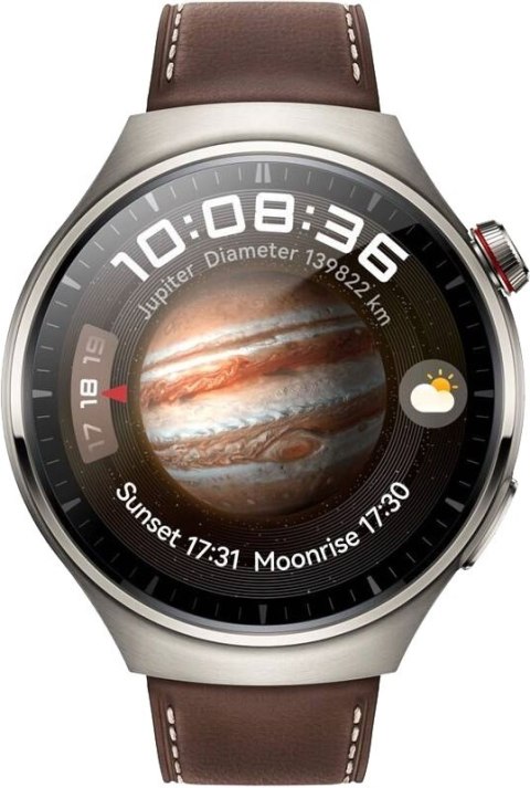 WATCH 4 Pro (47mm) | (Dark Brown), Medes-L19L | Smart watch | GPS (satellite) | AMOLED | Touchscreen | 1.5 | Waterproof | Blueto