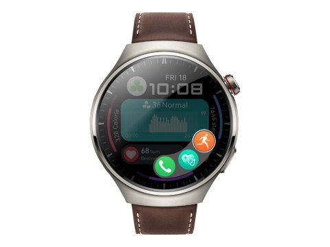 WATCH 4 Pro (47mm) | (Dark Brown), Medes-L19L | Smart watch | GPS (satellite) | AMOLED | Touchscreen | 1.5 | Waterproof | Blueto
