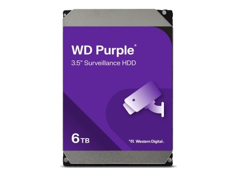 Western Digital Hard Drive Purple WD63PURZ 5400 RPM 6000 GB