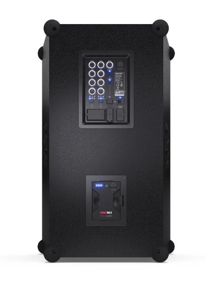 Wysokowydajny głośnik przenośny Sharp SumoBox CP-LS200 | Sharp | Głośnik przenośny | SUMOBOX Pro CP-LS200 Wysokowydajny | 200 W