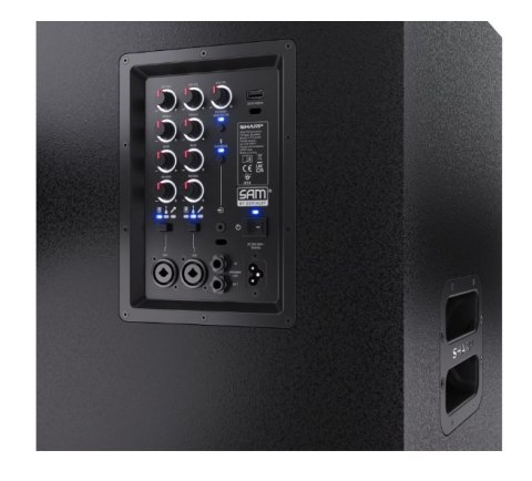 Wysokowydajny głośnik przenośny Sharp SumoBox CP-LS200 | Sharp | Głośnik przenośny | SUMOBOX Pro CP-LS200 Wysokowydajny | 200 W