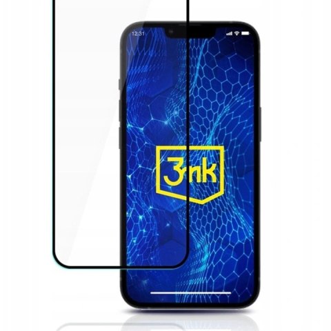 3MK HardGlass Max Lite Sam Z Flip 6black/black, Fullscreen Glass Lite | 3MK