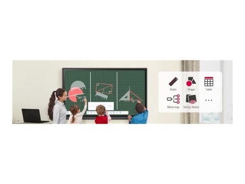 86TR3DK-B | 86 " | 390 cd/m² | Landscape | 16/7 | Android | Wi-Fi | 8 ms | 178 ° | 178 °