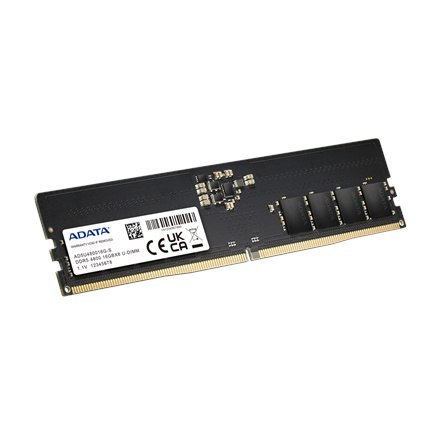 ADATA | 16 GB | Moduł pamięci | DDR5 SDRAM - DIMM 288-pin | 4800 MHz | CAS Latency CL40 | Napięcie 1,1 V | Niebuforowana