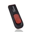 ADATA | C008 | 32 GB | USB 2.0 | Czarny/Czerwony