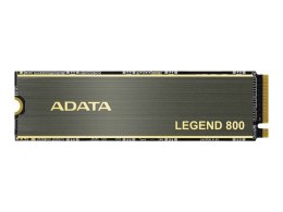 ADATA | Pamięć SSD | LEGEND 800 | 1000 GB | Format SSD M.2 2280 | Interfejs SSD PCIe Gen4x4 | Prędkość odczytu 3500 MB/s | Prędk