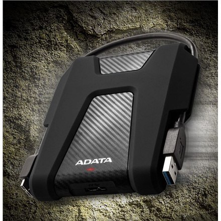 ADATA | Przenośny | Dysk twardy | 1 TB | USB 3.1 | Czarny
