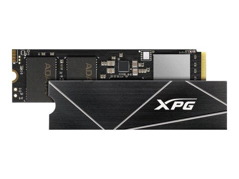 ADATA | XPG Gammix S70 BLADE | 512 GB | Format SSD M.2 2280 | Interfejs SSD PCIe Gen4x4 | Prędkość odczytu 7400 MB/s | Prędkość
