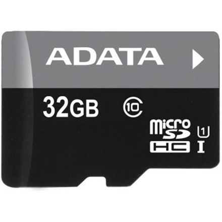 ADATA Premier | Karta pamięci flash | 32 GB | Karta pamięci microSDHC UHS-I | Klasa prędkości UHS Class 1 / Class10