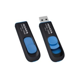 ADATA | UV128 | 64 GB | USB 3.0 | Czarny/Niebieski