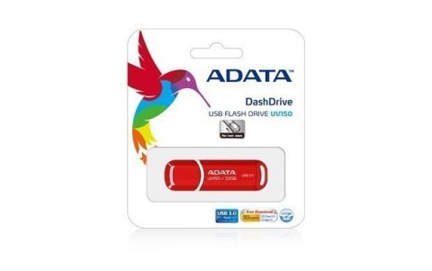 ADATA | UV150 | 32 GB | USB 3.0 | Czerwony