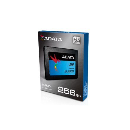 ADATA Ultimate | Dysk półprzewodnikowy | 256 GB | SU800 | 2,5" | SATA 6 Gb/s