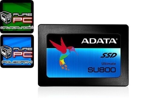 ADATA Ultimate | Dysk półprzewodnikowy | 256 GB | SU800 | 2,5" | SATA 6 Gb/s