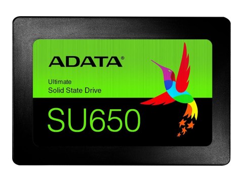 ADATA Ultimate | Dysk półprzewodnikowy | 960 GB | SU650 | 2,5" | SATA 6 Gb/s