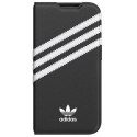 Adidas OR Booklet Case PU iPhone 14 Pro black white/black white 50196 | Adidas