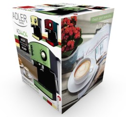 Adler | AD 4404 r | Ciśnienie pompy 15 bar | Półautomatyczna | 850 W | Czerwona