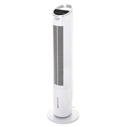 Adler | AD 7855 | Tower Air Cooler | White | Diameter 30 cm | Number of speeds 3 | Oscillation | 60 W | Yes