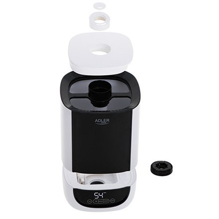 Adler | AD 7966 | Nawilżacz powietrza | 35 m³ | 25 W | Pojemność zbiornika na wodę 4,6 L | Ultradźwiękowy | Wydajność nawilżania