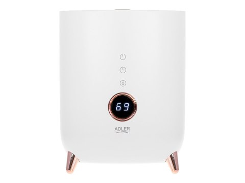 Adler | AD 7972 | Nawilżacz | 23 W | Pojemność zbiornika na wodę 4 L | Odpowiedni do pomieszczeń do 35 m² | Ultradźwiękowy | Wyd