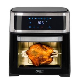 Adler | Airfryer Oven | AD 6309 | Moc 1700 W | Pojemność 13 L | Stal nierdzewna/czarny