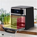 Adler | Airfryer Oven | AD 6309 | Moc 1700 W | Pojemność 13 L | Stal nierdzewna/czarny