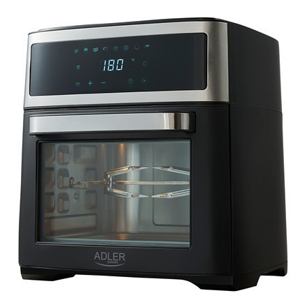 Adler | Airfryer Oven | AD 6309 | Moc 1700 W | Pojemność 13 L | Stal nierdzewna/czarny