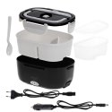 Adler | Elektryczny pojemnik na lunch z 5 litrową torbą termiczną | AD 4521 | 1 L | Czarny | Pokrywka w zestawie