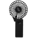 Adler Foldable mini fan | AD 7336 | Desk fan | Black | Diameter 6.5 cm | Number of speeds 1