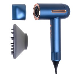 Adler Hair Dryer | AD 2271 SUPERSPEED | 1500 W | Number of temperature settings 6 | Ionic function | Diffuser nozzle | Blue