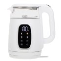 Adler Kettle with LED Display | AD 1305 | Electric | 2200 W | 1.7 L | Plastic | 360° rotational base | White/Silver
