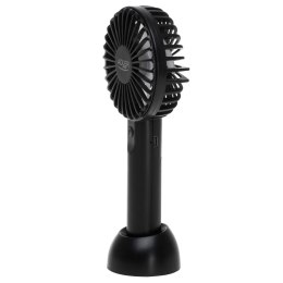 Adler Mini USB Fan | AD 7338 | Desk fan | Black | Diameter 7 cm | Number of speeds 3