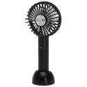 Adler Mini USB Fan | AD 7338 | Desk fan | Black | Diameter 7 cm | Number of speeds 3