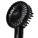 Adler Mini USB Fan | AD 7338 | Desk fan | Black | Diameter 7 cm | Number of speeds 3