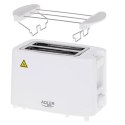 Adler | Toster | AD 3223 | Moc 750 W | Liczba gniazd 2 | Materiał obudowy Plastik | Biały
