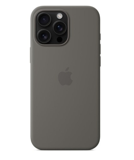 Apple Case with MagSafe | Apple | iPhone 16 Pro Max | Silicone | Stone Gray