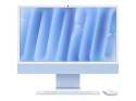 Apple iMac 24" 4.5K Retina, Apple M4 10C CPU, 10C GPU/16GB/256GB SSD/Blue/RUS