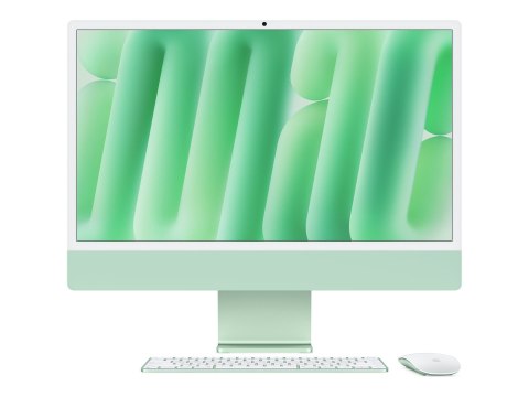 Apple iMac 24" 4.5K Retina, Apple M4 10C CPU, 10C GPU/16GB/256GB SSD/Green/RUS
