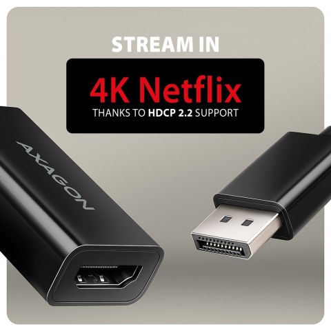 AXAGON RVD-HI20N Adapter DisplayPort -> HDMI 2.0b, 4K/60Hz