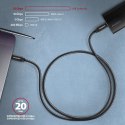 AXAGON SPEED + USB-C, USB 20Gbps Cable, 0.5 m | BUCM32-CM05AB | USB Type-C to USB Type-C