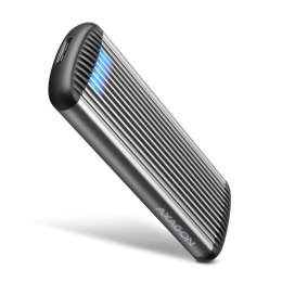 AXAGON SuperSpeed USB Micro-B - M.2 SATA SSD Ribbed Box | EEM2-SA