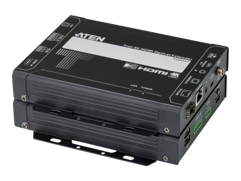 ATEN VE883A - nadajnik i odbiornik - przedłużacz wideo/audio/podczerwieni/szeregowy/sieciowy - RS-232, HDMI