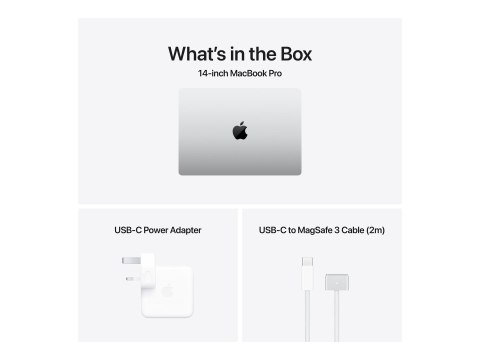 Apple MacBook Pro 14" Apple M4 10C CPU, 10C GPU/16GB/512GB SSD/Silver/RUS