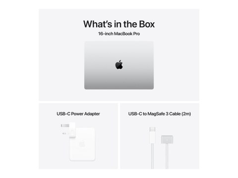 Apple MacBook Pro 16" Apple M4 Pro 14C CPU, 20C GPU/24GB/512GB SSD/Silver/RUS