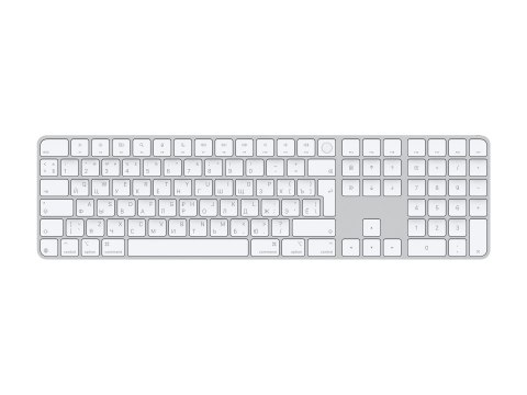 Apple Magic Keyboard with Touch ID and Numeric Keypad for Mac models with Apple silicon - Russian - White Keys